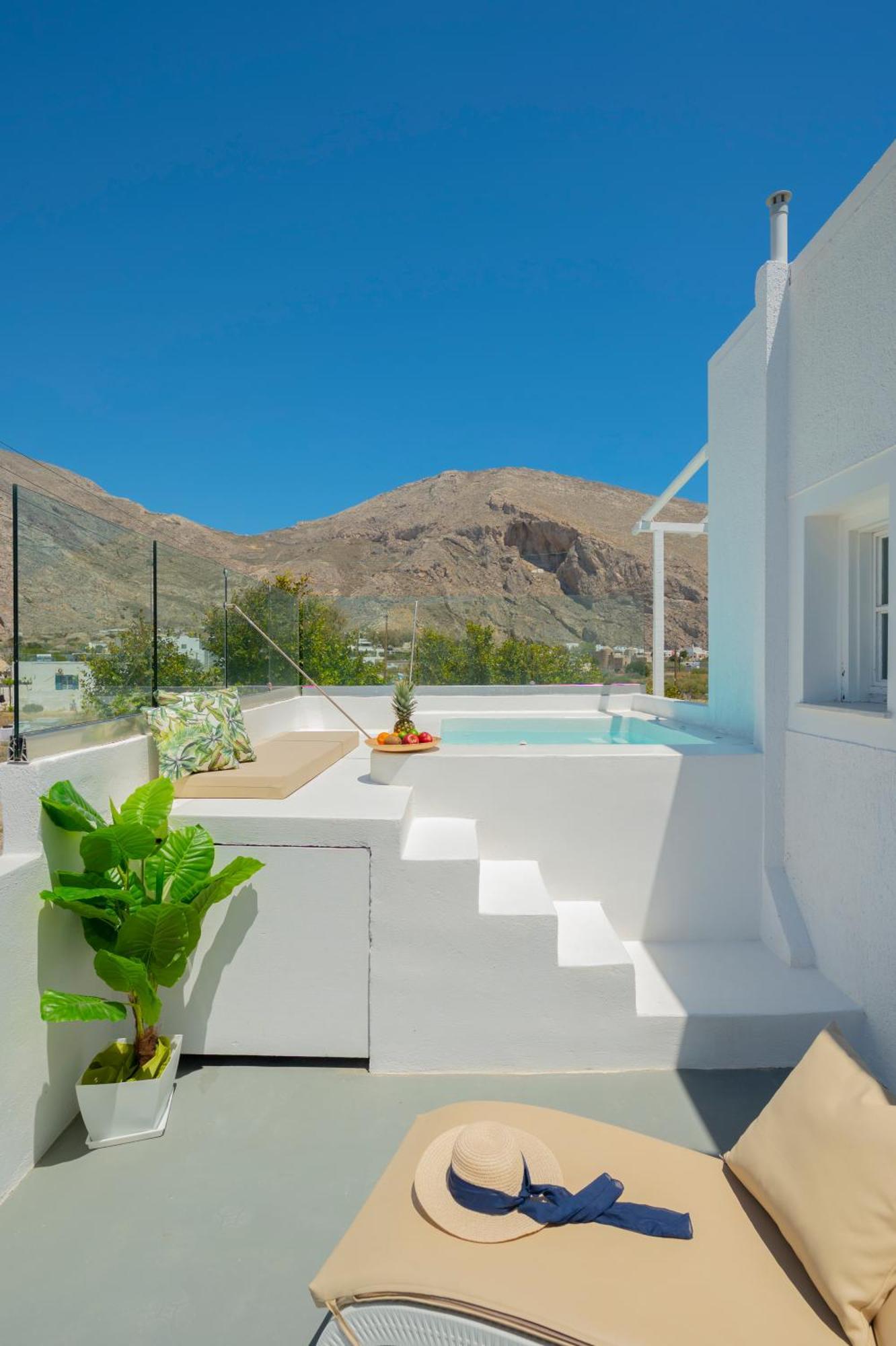 Loukas & Emma Eco Houses Perissa  Buitenkant foto