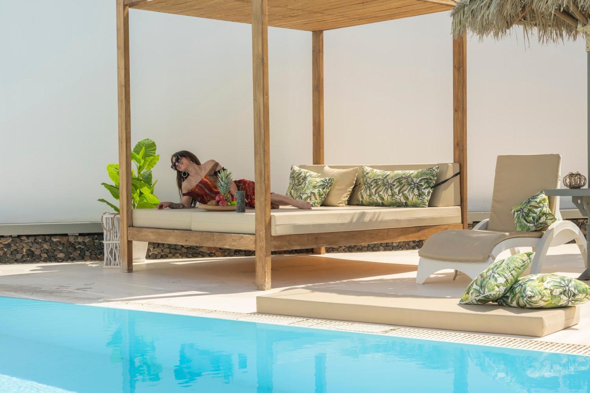 Loukas & Emma Eco Houses Perissa  Buitenkant foto