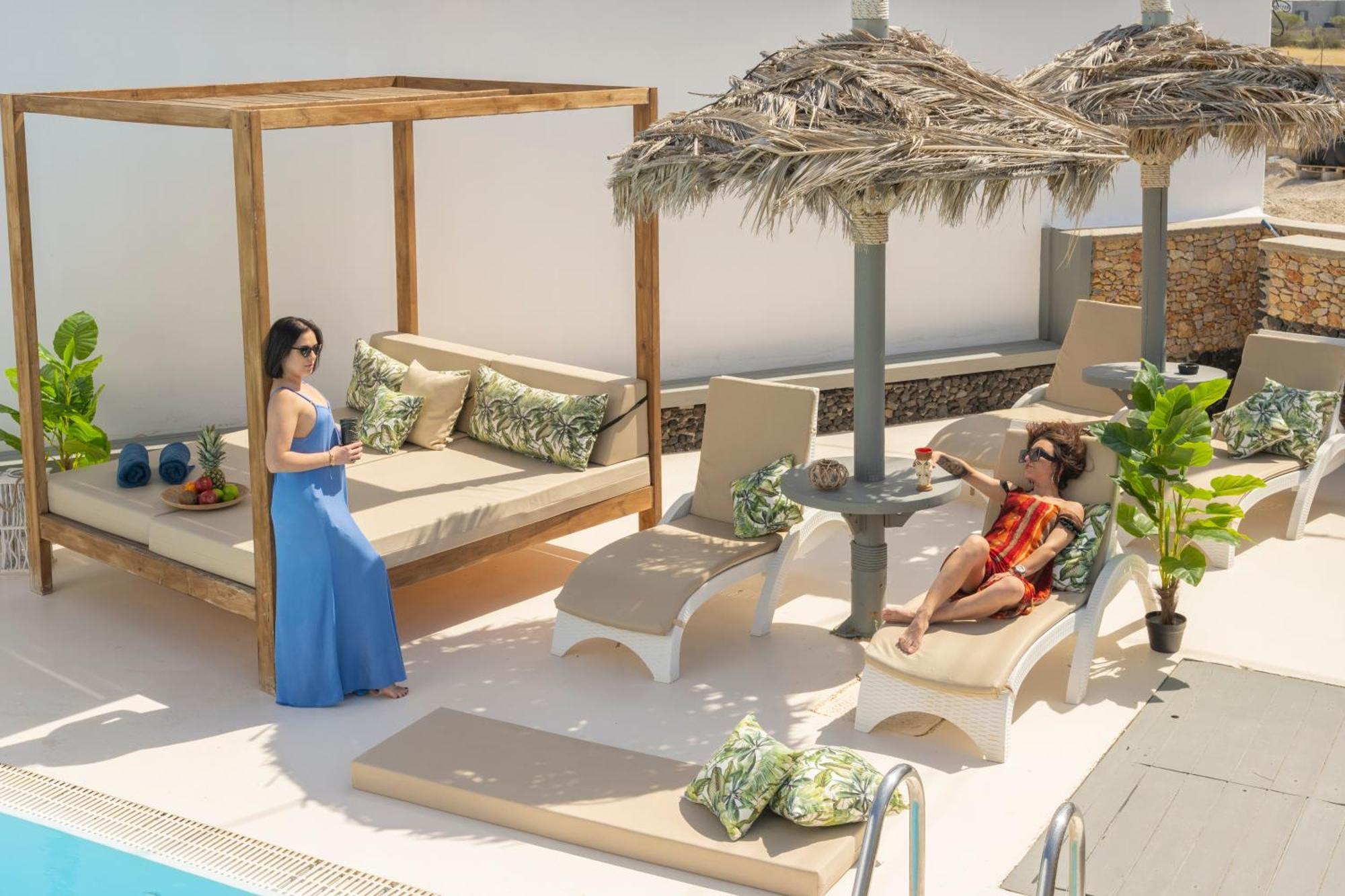 Loukas & Emma Eco Houses Perissa  Buitenkant foto
