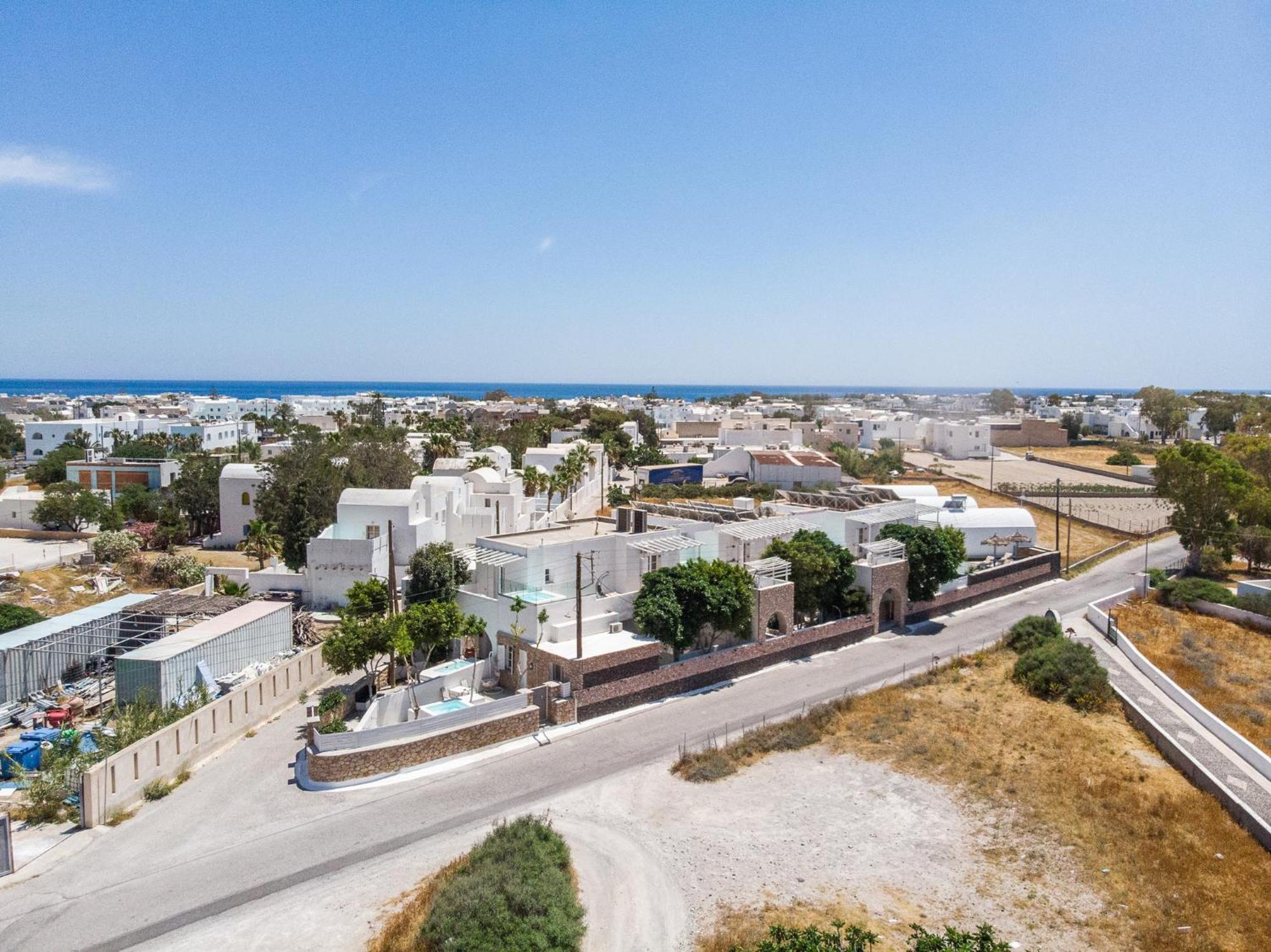 Loukas & Emma Eco Houses Perissa  Buitenkant foto